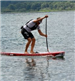 Belar Diaz on Paddleboard
