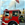 Fire Truck with American Flag