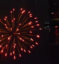 Red Fireworks