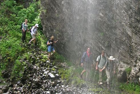 People on Cape Horn Trail