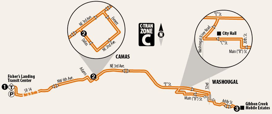 92 Camas/Washougal Map (JPG) Opens in new window